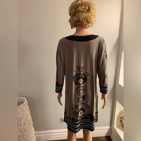 Forever Tan Light Brown Dress Large - Picture 8 of 13